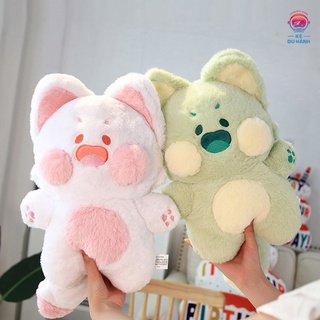 Gấu bông gối ôm chồn mèo 40cm Kẻ du hành