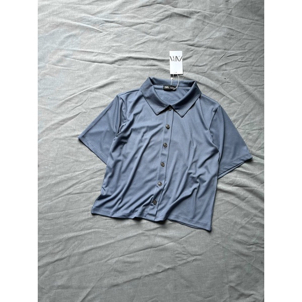 Áo thun gân, chất thun đẹp, hình cận vải shop chụp