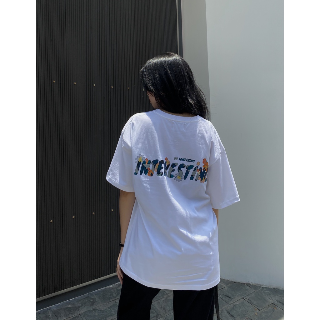 Áo thun form rộng Interesting - Damiese Cotton 100%