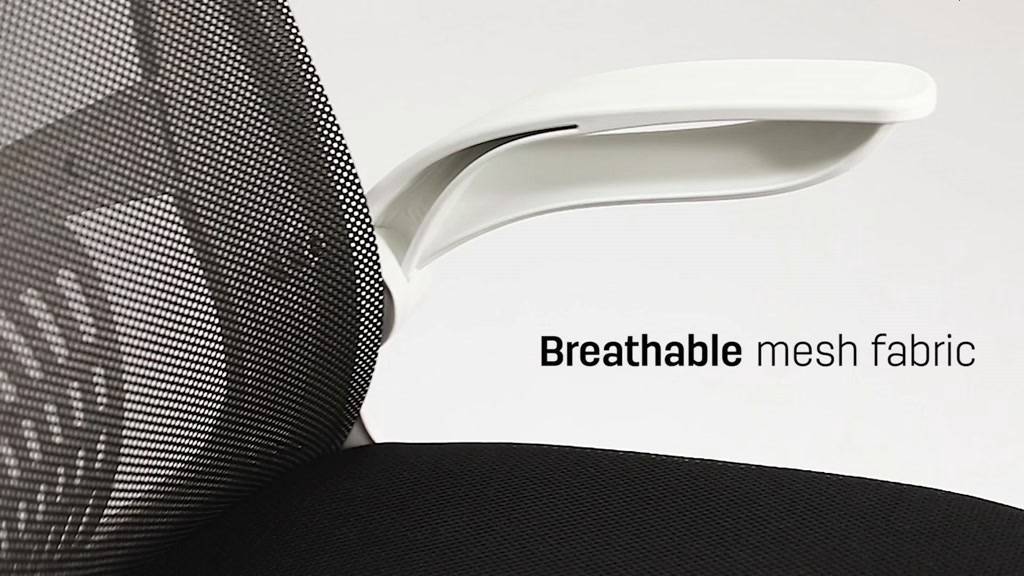 Ghế xoay văn phòng Deli lưng kép có gối tựa tay có thể điều chỉnh độ cao chống gù lưng ghế gập ghế công thái học | BigBuy360 - bigbuy360.vn