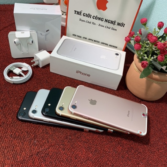 Điện Thoại iPhone 7 32Gb Quốc Tế - Zin Đẹp 99% Fullbox