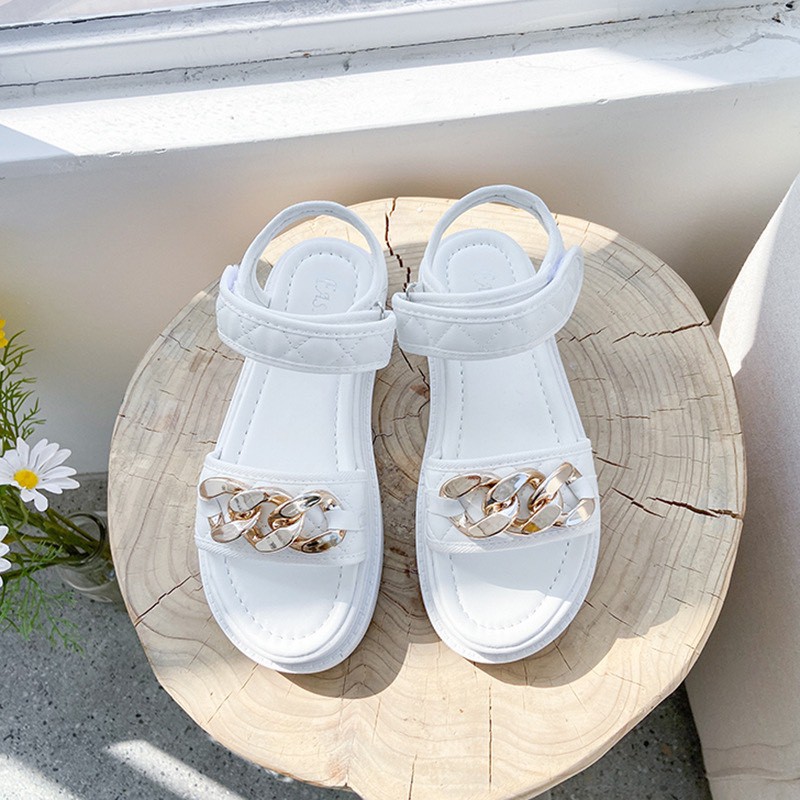 Giày Sandal Nữ đế cao quai xích MWC NUSD- 2851