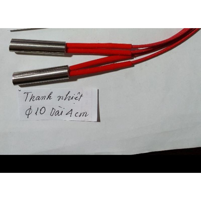 Thanh nhiệt fi 10 dài 4cm 220v 200w