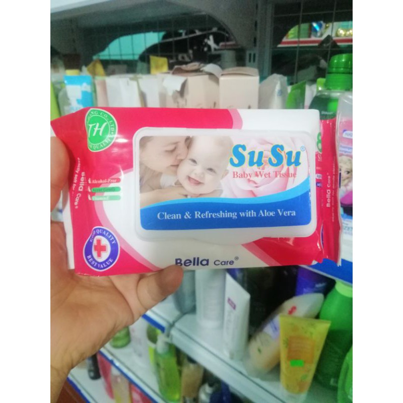 khăn ướt susu 80to