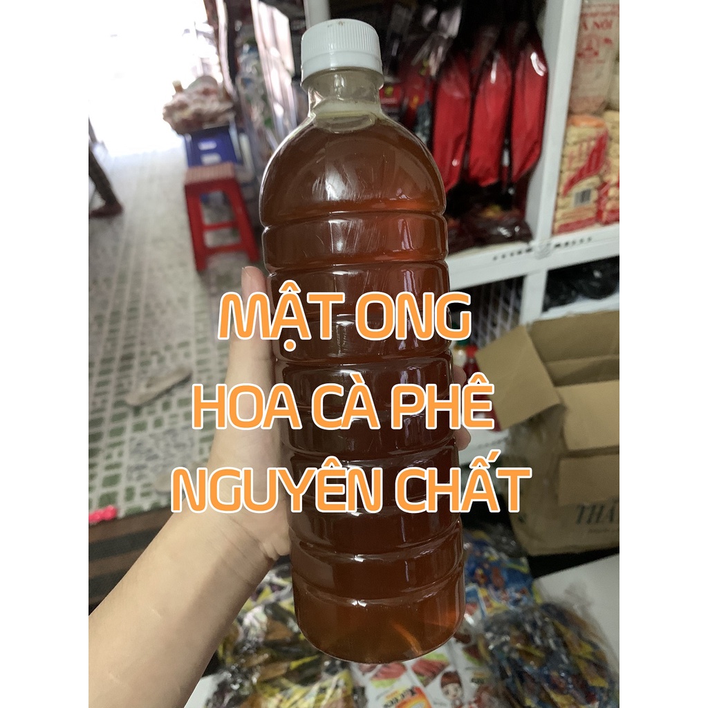 [Mật Nguyên Chất] Mật Ong Hoa Cà Phê Lâm Đồng thu hoạch đóng chai tại vườn