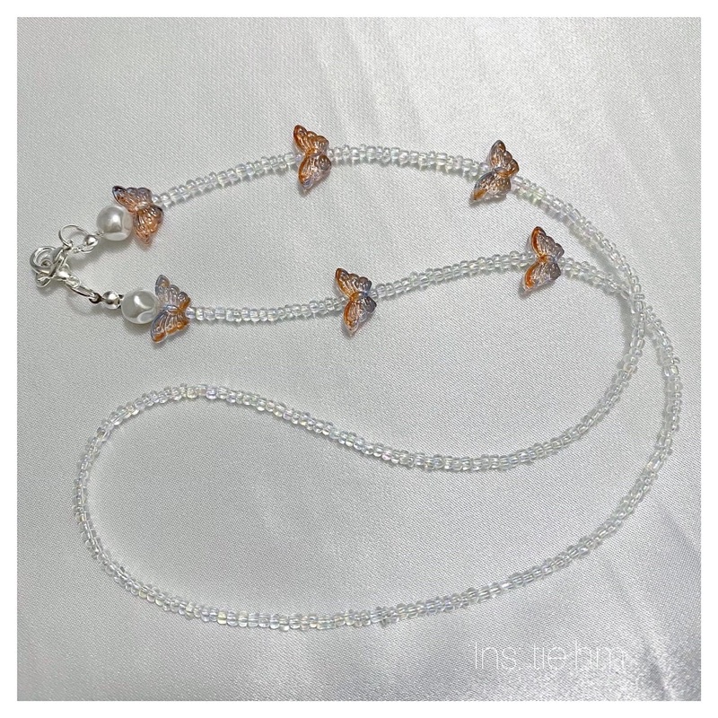 Dây đeo khẩu trang phong cách Hàn Quốc hạt cườm Mask Straps