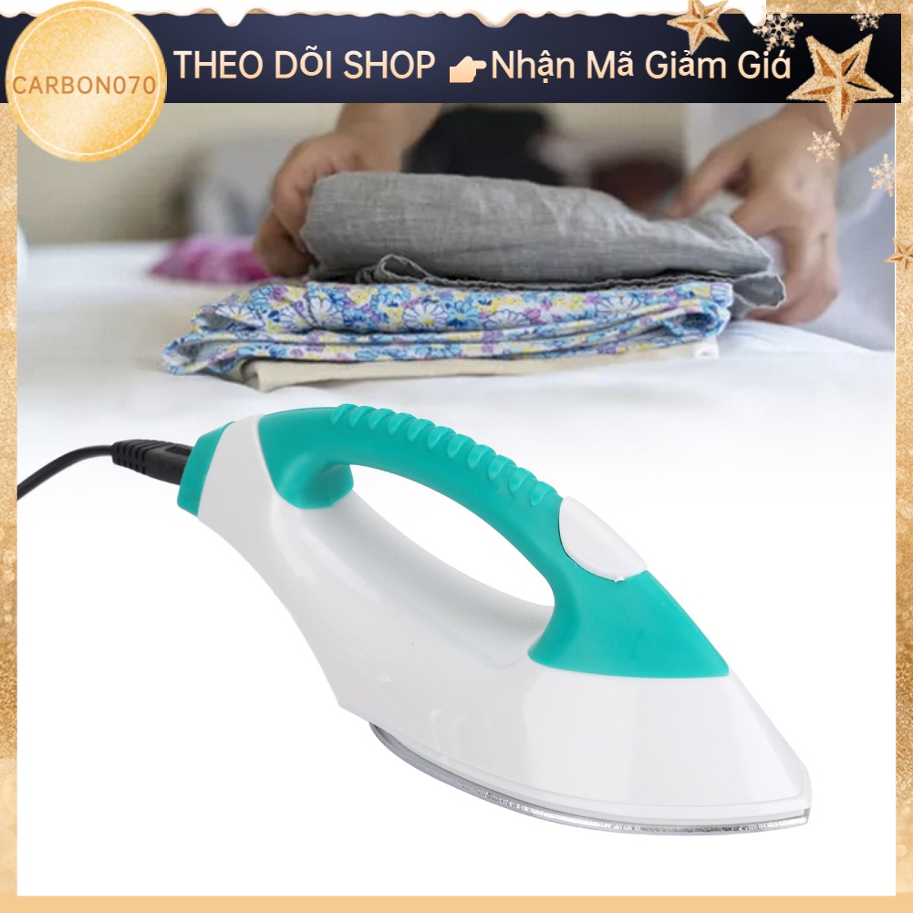 Bàn ủi điện mini ABS cầm tay  đa năng tiện lợi mang theo du lịch ký túc xá US Plug 110V