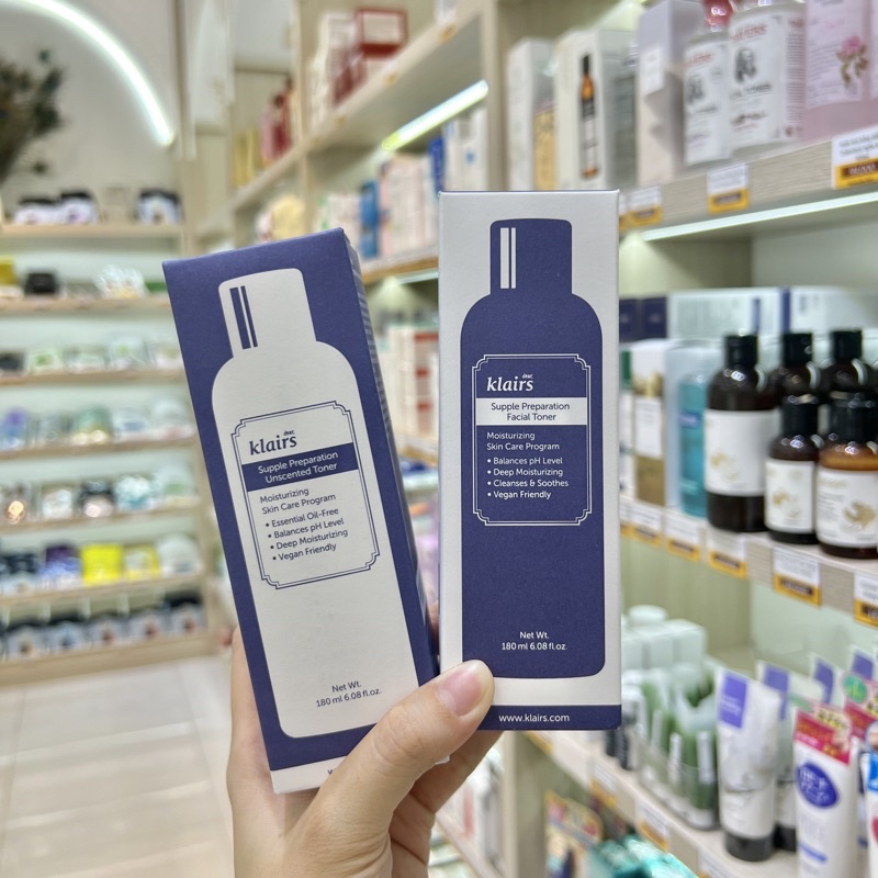 Nước hoa hồng DEAR KLAIRS SUPPLE PREPARATION UNSCENTED TONER