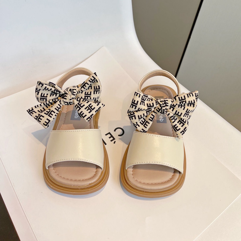 Hàng Mới Về [Hàng Mới Về] Sandal Hở Ngón Đế Mềm Thoải Mái Thời Trang Mùa Hè Phong Cách Hàn Quốc Cho Bé Gái