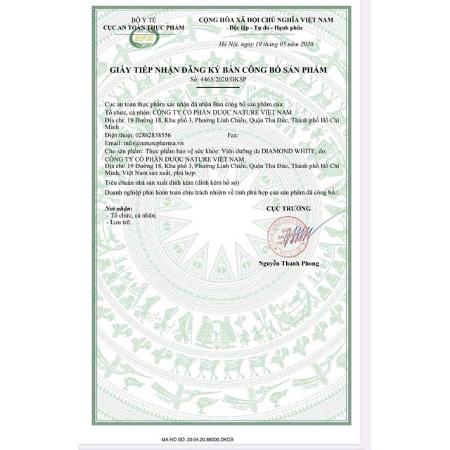 VIÊN UỐNG TRĂNG DIAMOND WHITE, TRẮNG DA SÁNG DA, GIẢM NÁM TÀN NHAN, NGUYÊN TEM DATE MỚI