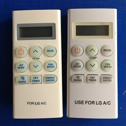 Combo 2 cái Remote Điều khiển điều hòa LG S09EN2 loại ngắn , Remote máy lạnh LG S09EN3