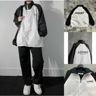 Khoác dù nam nữ Acover, jacket Acover xưởng Gấu