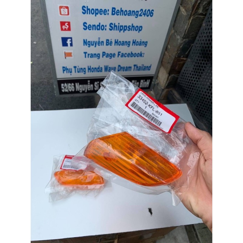 Chụp đèn hậu sau wave thái 110 zin / chụp xi nhan sau wave thái 110 chính hãng
