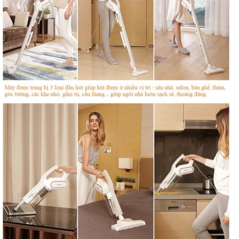 Máy Hút Bụi Cầm Tay DEERMA DX700 + Tặng 1 Bộ Lọc [Chính Hãng Bảo Hành 12 Tháng] | BigBuy360 - bigbuy360.vn
