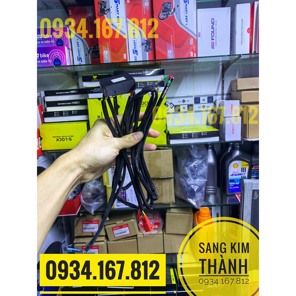 Mạch Tắt Máy Tạm Thời Tích Hợp Trên Nút Đề Xe Winner X Full Giắc Cắm