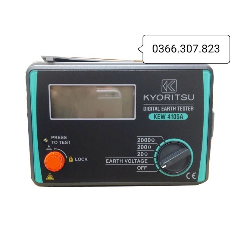 MÁY ĐO ĐIỆN TRỞ ĐẤT KYORITSU 4105A