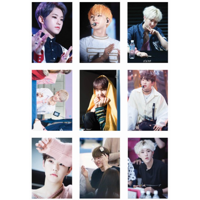 Lomo card 63 ảnh thành viên SEVENTEEN - HOSHI