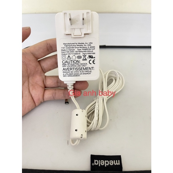Adapter dùng cho máy hút sữa medela sonata