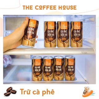 Cà phê lon - cà phê uống liền the coffee house - pack 4 lon