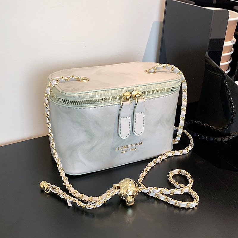 Túi đeo vai IELGY có khóa kéo dễ phối đồ thời trang cho nữ