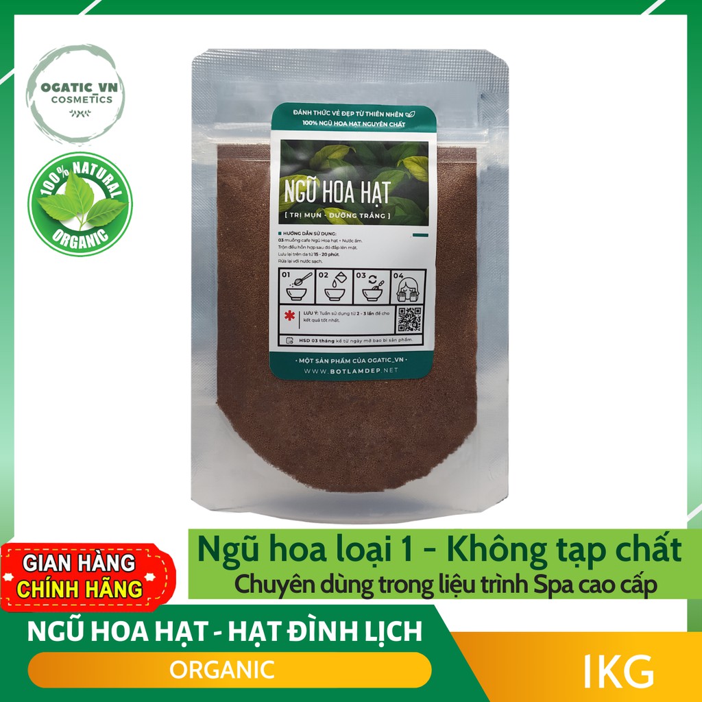 1Kg Ngũ hoa hạt cao cấp loại 1 ( hạt ngũ hoa, hạt đình lịch ) - Handmade | BigBuy360 - bigbuy360.vn