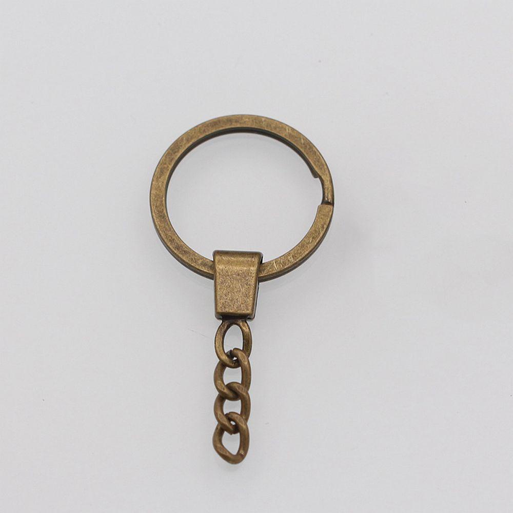 Móc Chìa Khóa Bằng Niken Cao Cấp|Set 10 Phụ Kiện Làm Trang Sức Chuyên Dụng
