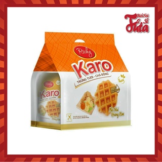 [Trúng ô tô] Bánh Karo Richy Pho mai hoàng kim ( túi 6 cái 26g), siêu mềm vi phomai béo bổ dưỡng