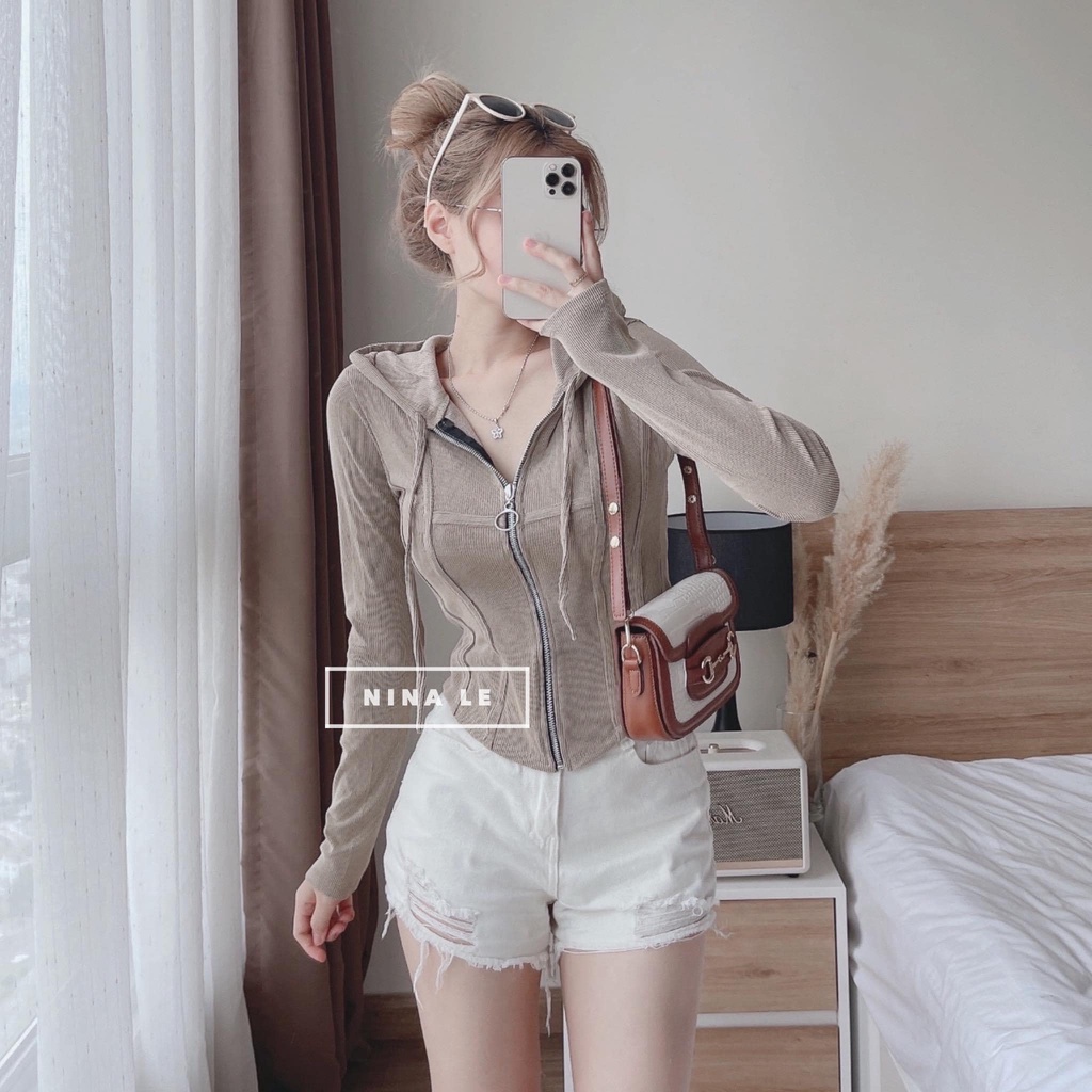 ÁO khoác tăm mềm mũ 6 màu