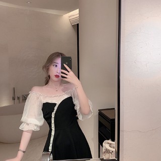 ĐẦM DỰ TIỆC TRỄ VAI (ẢNH THẬT)