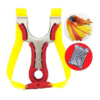 Com bo ná ròng phụng +2 dây ná dẹt + hít bi+ 1 túi bi