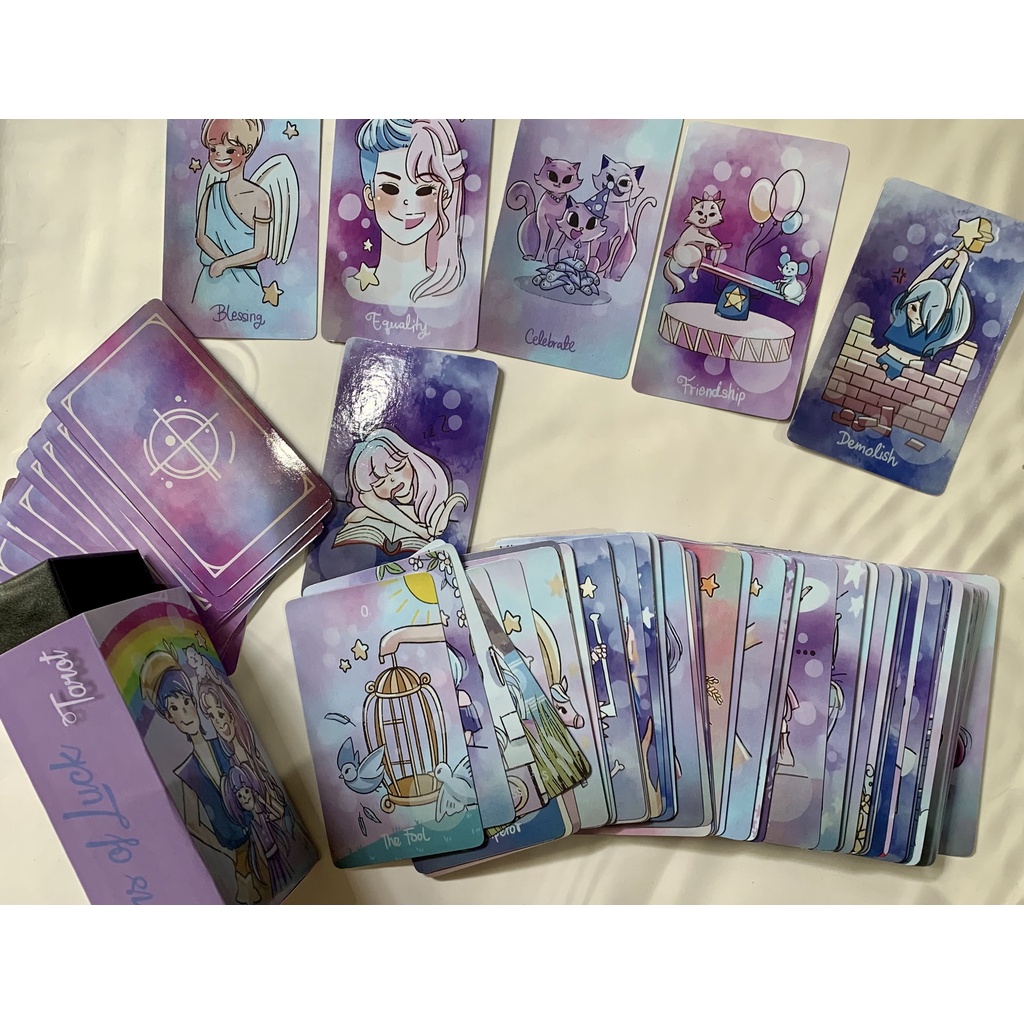 Bộ bài Tons Of Luck Tarot Deck Oracle Handmade