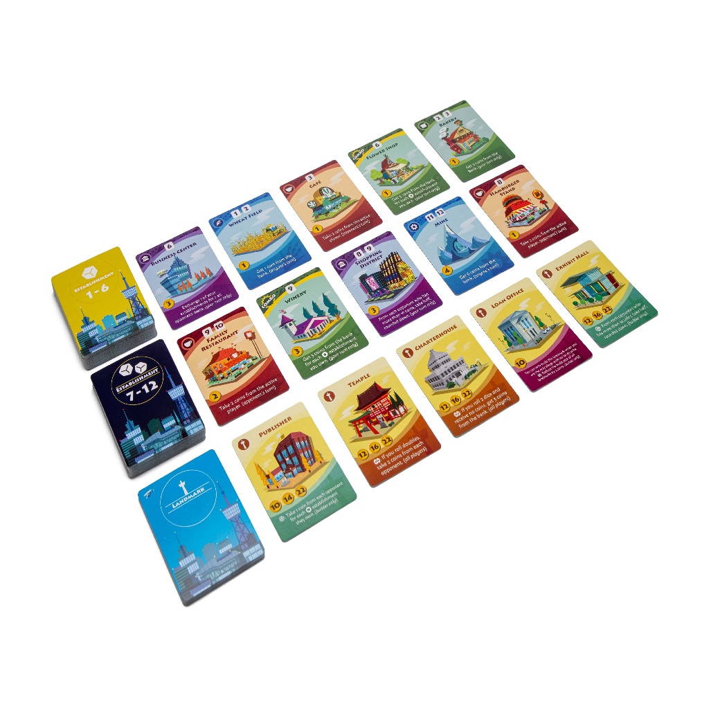 Machi Koro 2 - Trò Chơi Board Game