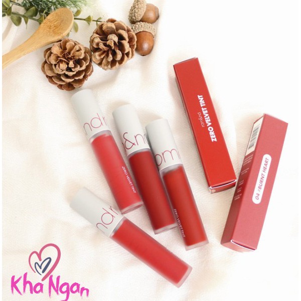 [Màu 01-21] Son Kem Lì Romand Zero Velvet Tint (Bestseller) | BigBuy360 - bigbuy360.vn