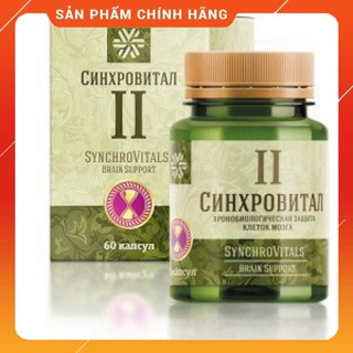 Viên uống nâng cao sức khoẻ não bộ Syn II Siberian Health Nga