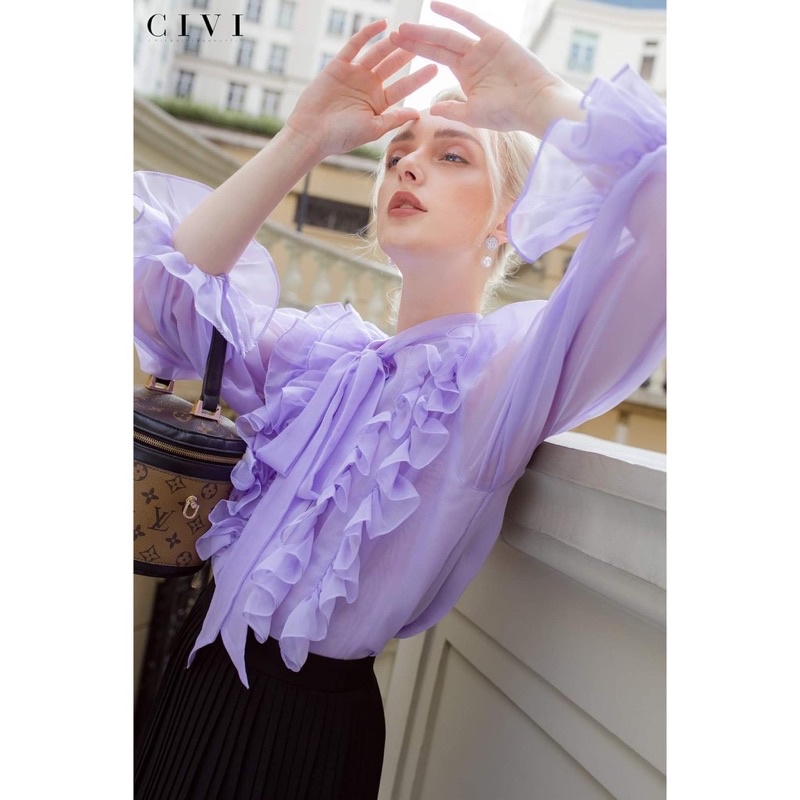 🌸Vải voan tơ ánh ngọc trai chất mềm🌸