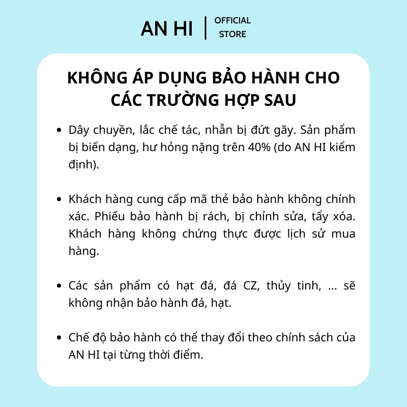 Dây Chuyền Bạc AN HI Khóa Trường Mệnh DC001