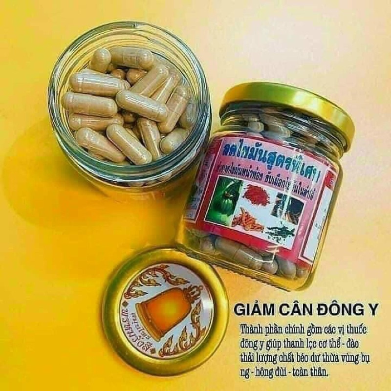 GIẢM CÂN KHỬ MỠ BỤNG , MỠ TOÀN THÂN ĐÔNG Y THÁI LAN 150 VIÊN
