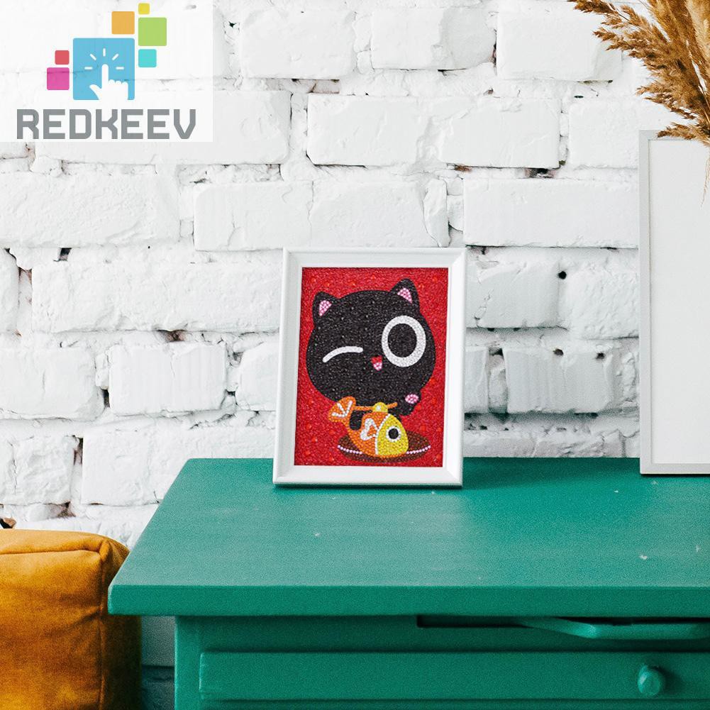 Bộ Tranh Đính Đá 5d Tự Làm Hình Hoạt Hình Redkeev 1.13