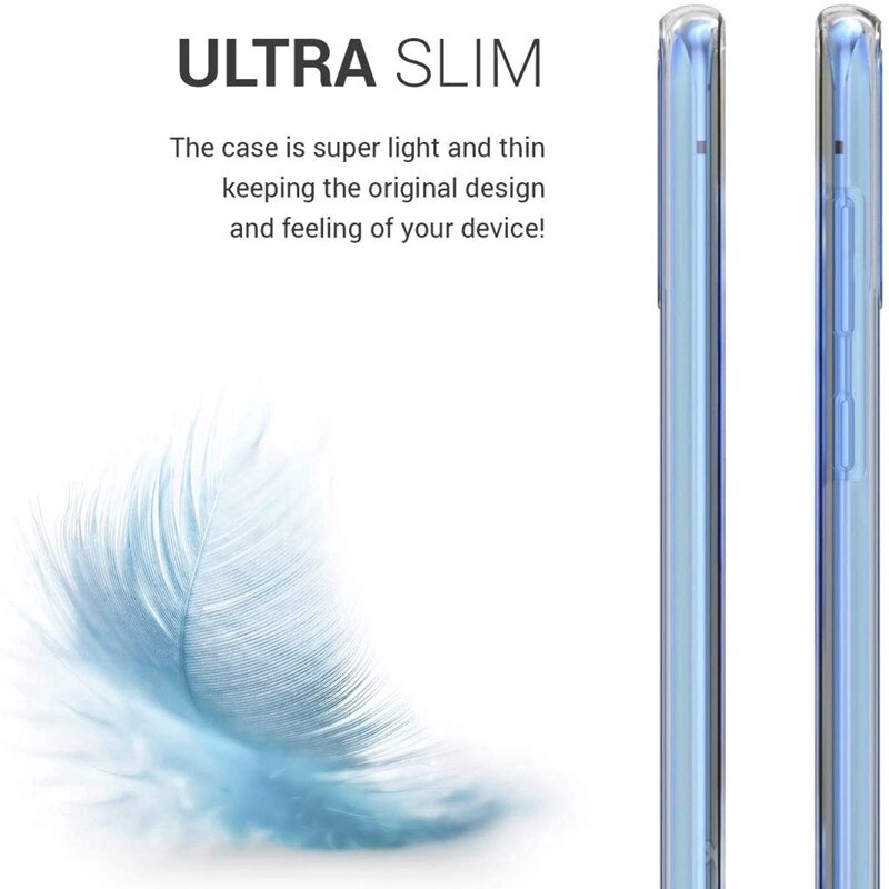 Ốp điện thoại dẻo bảo vệ 2 mặt cho Samsung Galaxy S20 Ultra A51 A71 S10e Note 10 Lite S10 Plus S10 Lite 2020