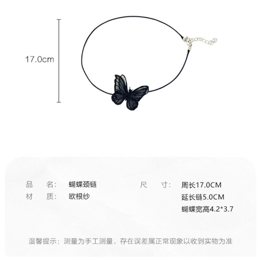 Vòng cổ choker mặt hình bướm cá tính quyến rũ | BigBuy360 - bigbuy360.vn