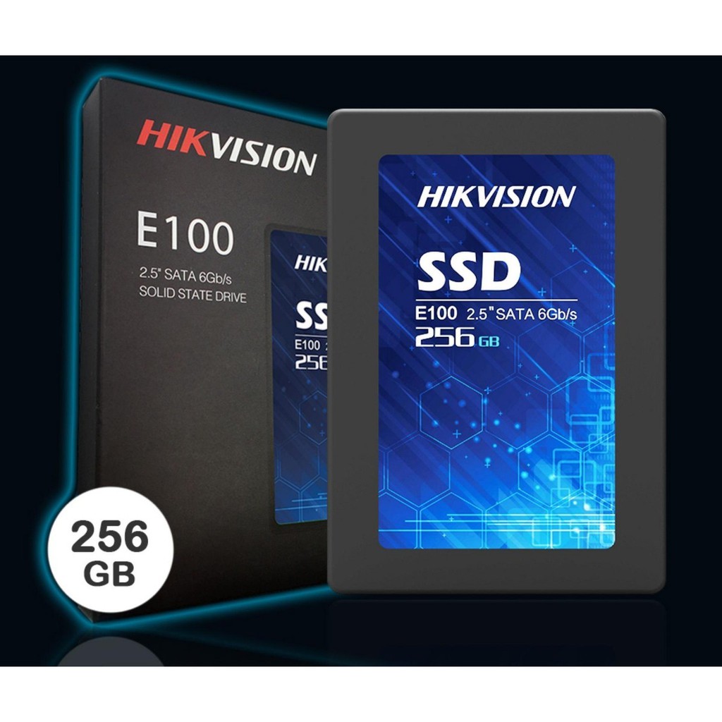 Ổ Cứng SSD HIKVISION E100 256GB Sata III-Bảo hành 36 T