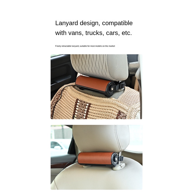 Quạt Làm Mát Không Cánh 3 Tốc Độ Tùy Chỉnh Sạc Usb Cho Ghế Ngồi Xe Hơi / Văn Phòng / Nhà Cửa