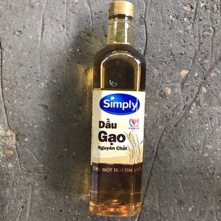 Dầu gạo Simply 1l