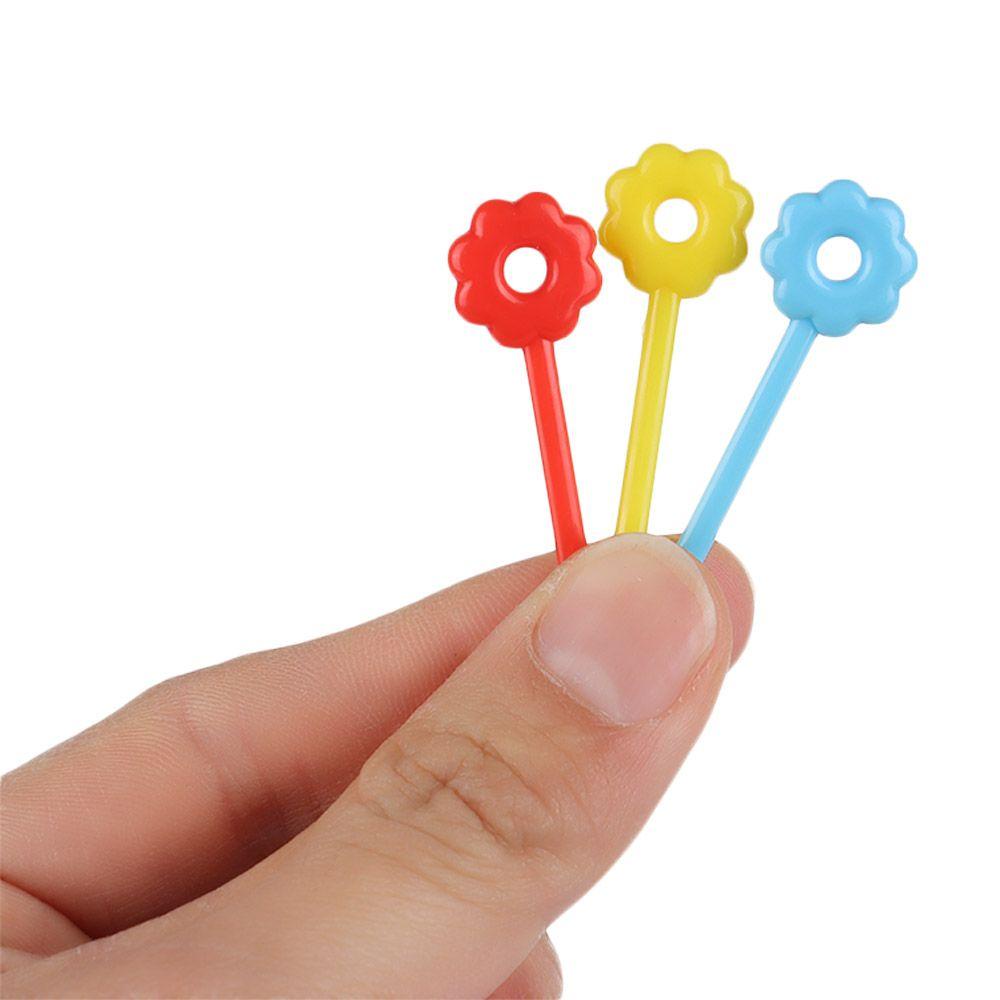 Nĩa Ăn Trái Cây 24 Ngăn Họa Tiết Hoạt Hình DIY