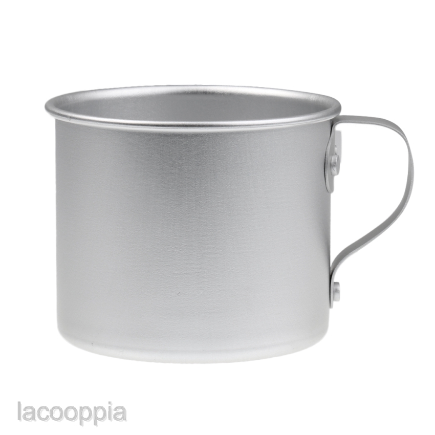 Ly uống nước bằng nhôm tiện dụng khi đi cắm trại 300ml