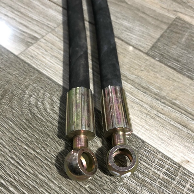 Sản phẩm gia đình làm: Combo 10 Dây tyo dầu phi 12 dài 50cm bọc vải hai đầu ốc