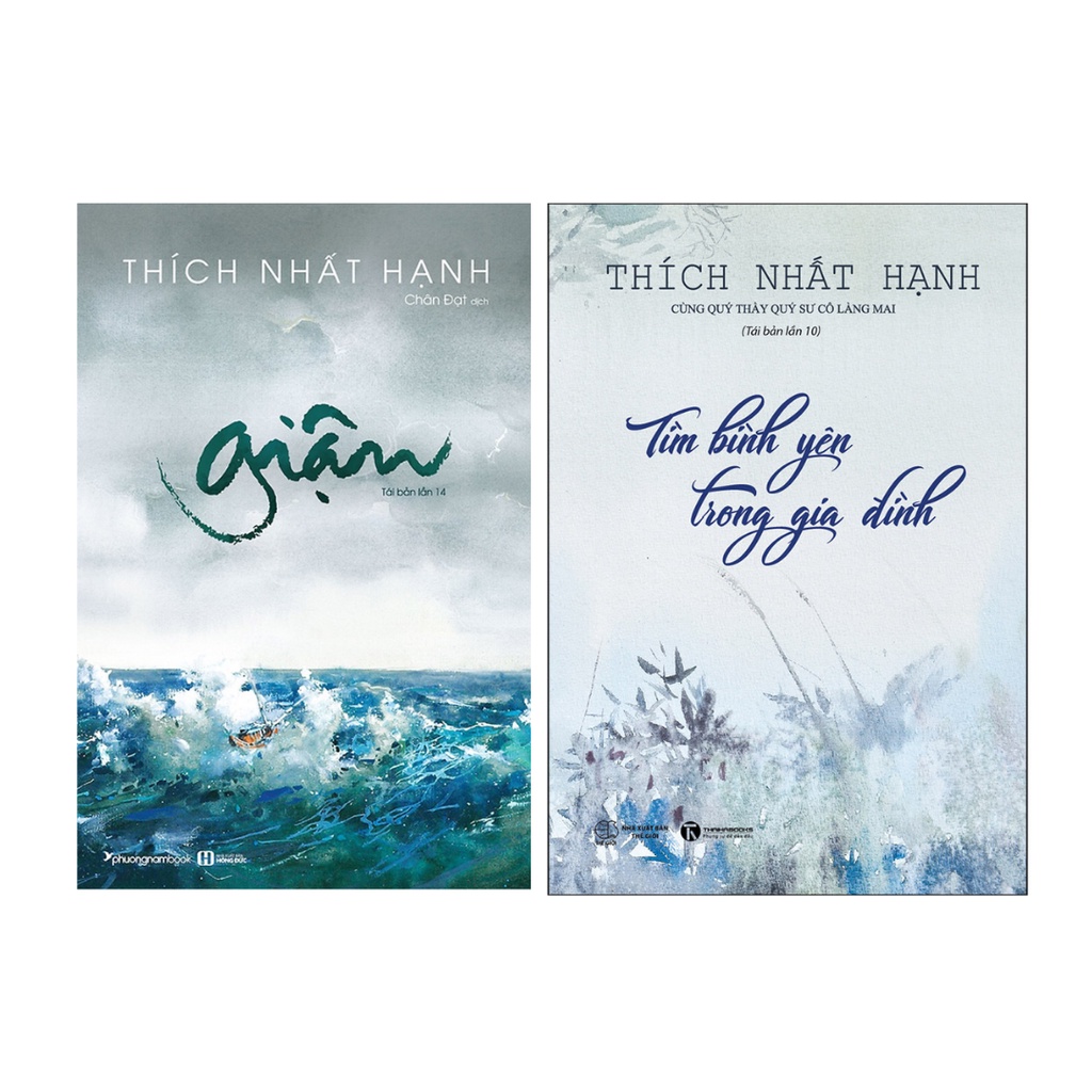 Sách Combo 2 Cuốn: Giận + Tìm Bình Yên Trong Gia Đình