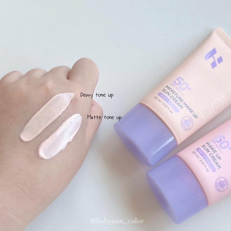 Kem chống nắng trang điểm Make Up Sun Cream Holika Holika SPF50+/PA+++
