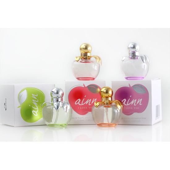 AINN NƯỚC HOA TRÁI CÂY HÌNH TÁO PHONG CÁCH NỮ TÍNH