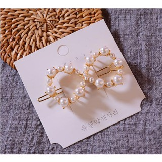 [HOT TREND] Kẹp tóc đính đá - ngọc nhân tạo